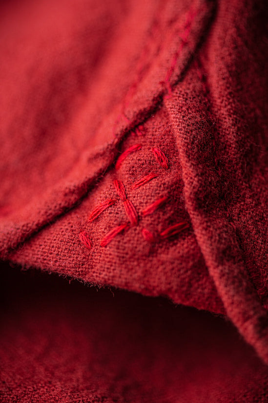 SALVAGE STOCK Gabriel Shirt Red