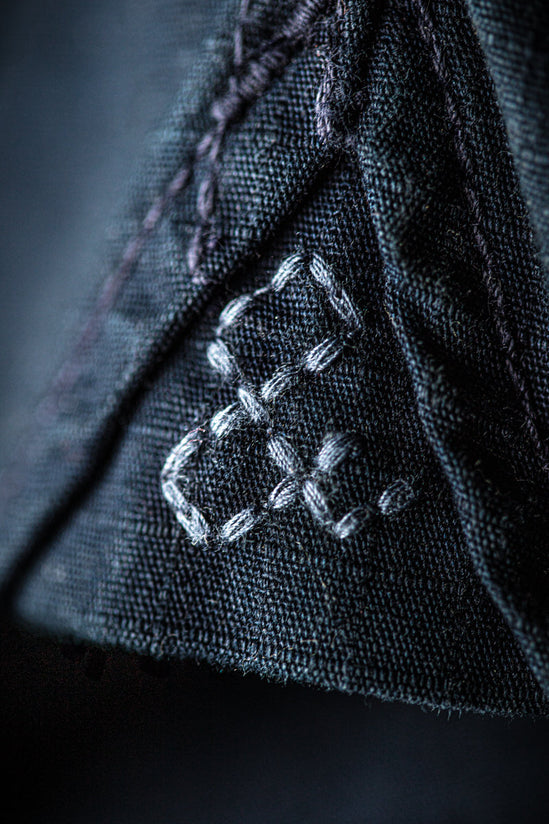 SALVAGE STOCK Irving Photography Shirt Navy