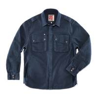 SALVAGE STOCK Irving Photography Shirt Navy