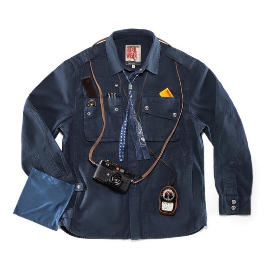 Irving Photography Shirt Navy