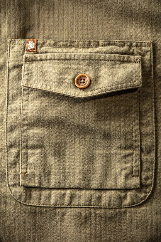 Jacob Pocket Shirt Khaki