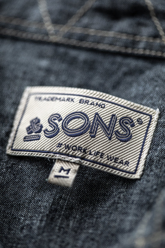 Luke Shirt Dark Chambray