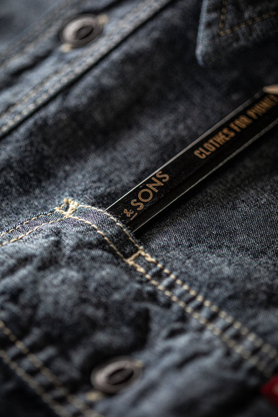 Luke Shirt Dark Chambray