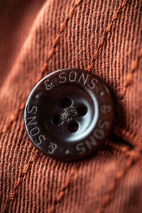SALVAGE STOCK Milton Shirt Auburn