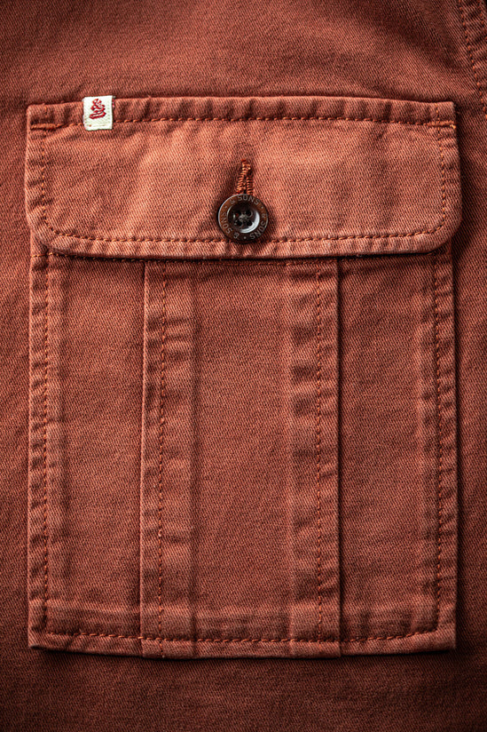 SALVAGE STOCK Milton Shirt Auburn