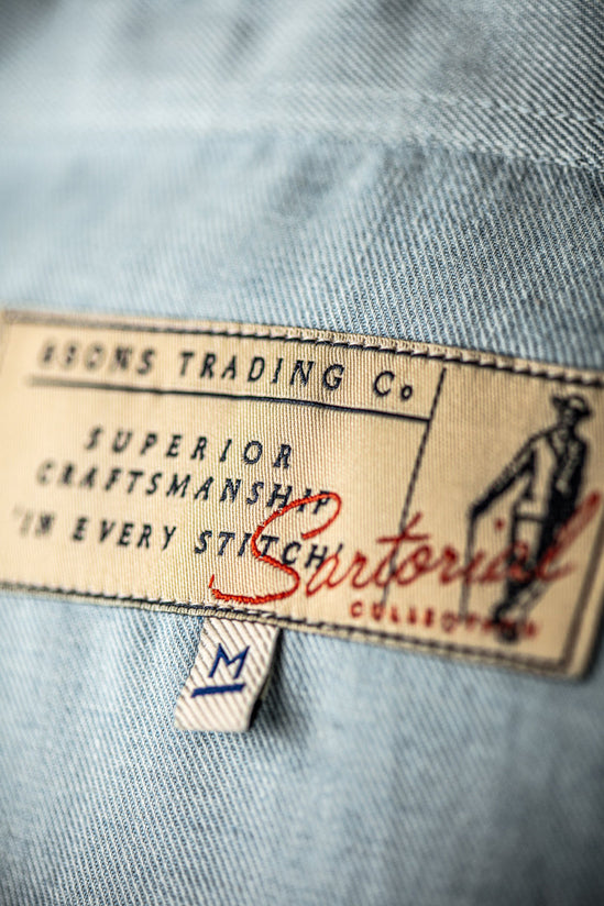 SALVAGE STOCK Mitchell Classic Blue Shirt