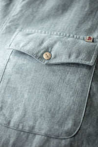 SALVAGE STOCK Mitchell Classic Blue Shirt