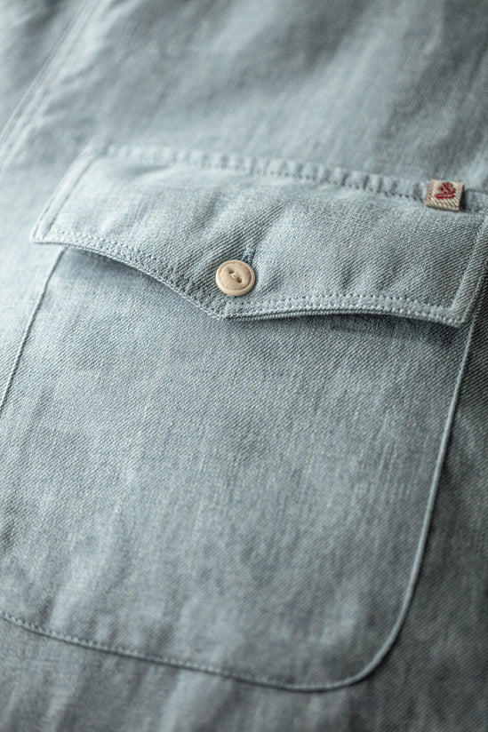 SALVAGE STOCK Mitchell Classic Blue Shirt