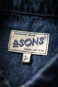 SALVAGE STOCK Painter Shirt Indigo