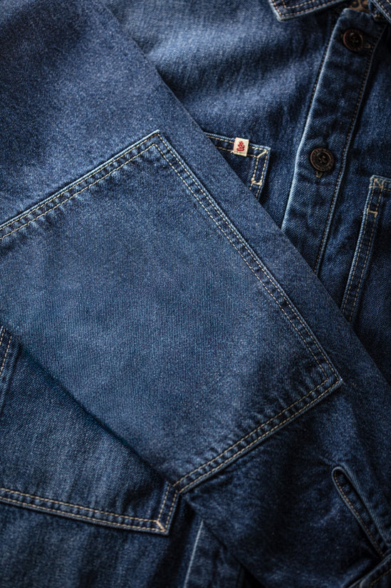 SALVAGE STOCK Painter Shirt Indigo