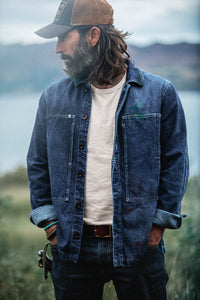 SALVAGE STOCK Painter Shirt Indigo