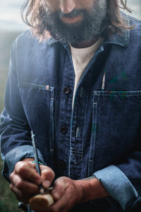 SALVAGE STOCK Painter Shirt Indigo