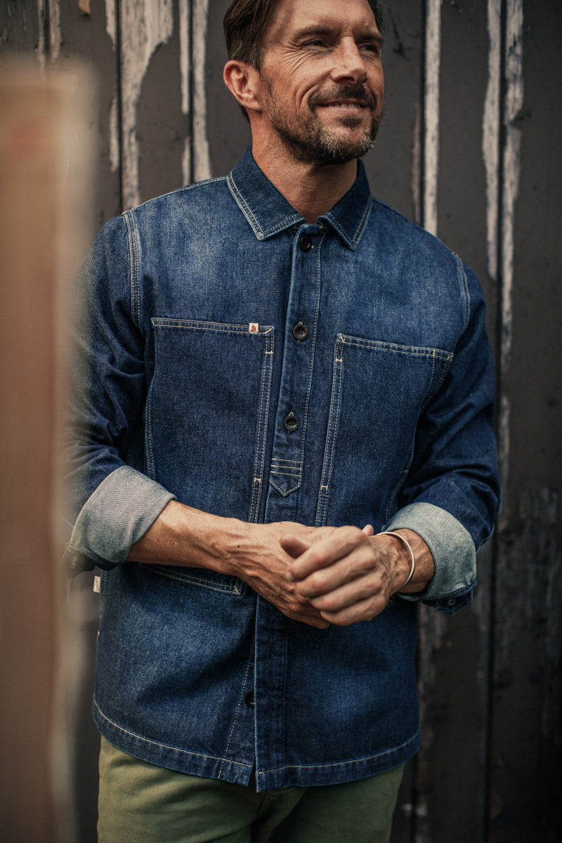 Painter Shirt Indigo | Men's Denim Shirts | &SONS