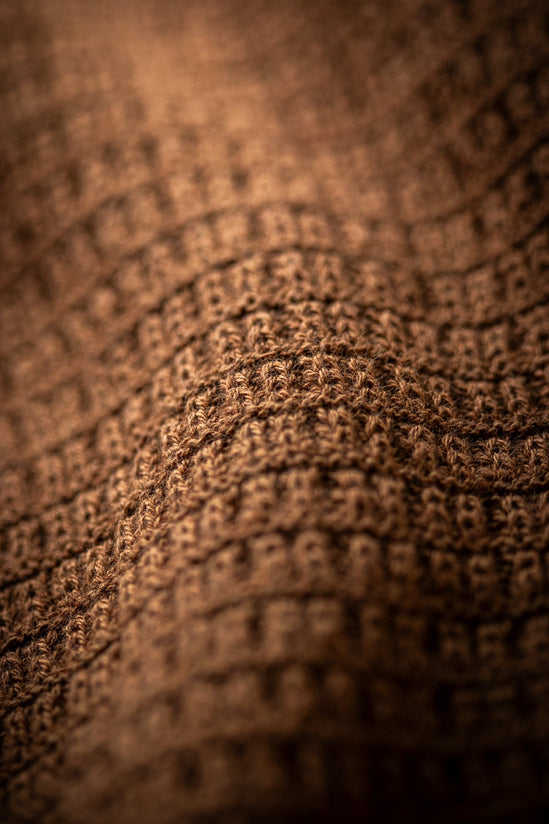 SALVAGE STOCK &SONS Rialto Knitted Polo Tan