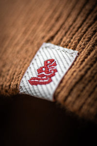 SALVAGE STOCK &SONS Rialto Knitted Polo Tan