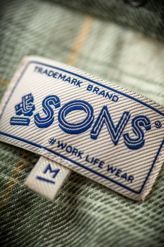 &SONS River Green Western Shirt