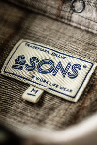 SALVAGE STOCK River Stone Western Shirt