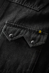 Saw Tooth Shirt Black