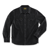 Saw Tooth Shirt Black