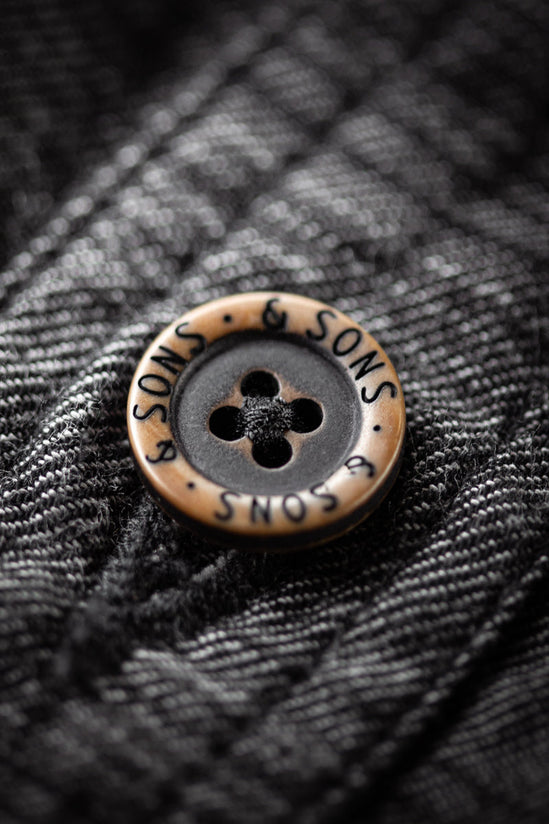 &SONS Slate Shirt Ombre Check