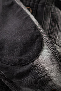 &SONS Slate Shirt Ombre Check