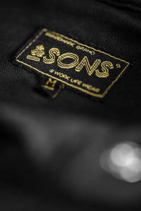 SALVAGE STOCK Sunday Shirt Black