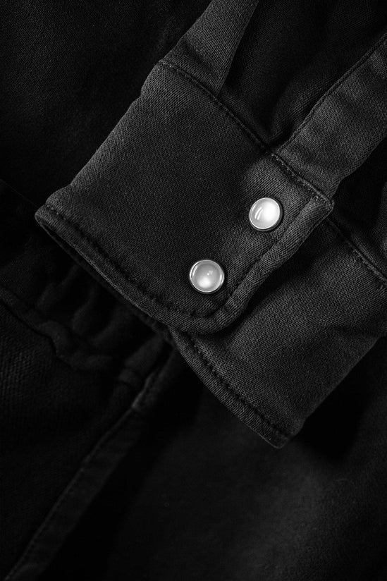 SALVAGE STOCK Sunday Shirt Black