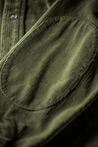 &SONS Sunday Shirt Corduroy Army Green