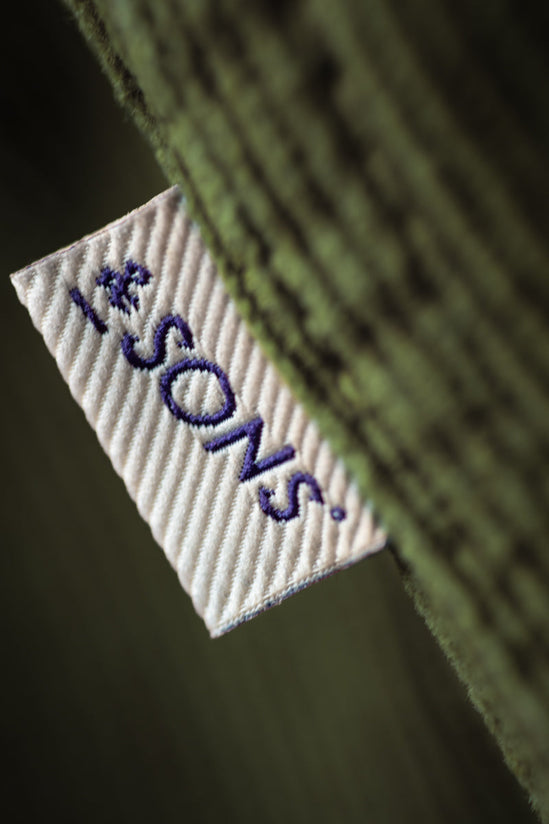 &SONS Sunday Shirt Corduroy Army Green