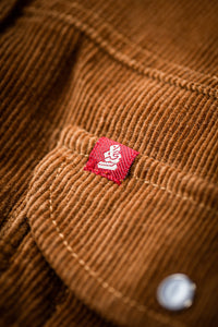 SALVAGE STOCK &SONS Sunday Shirt Corduroy Tan