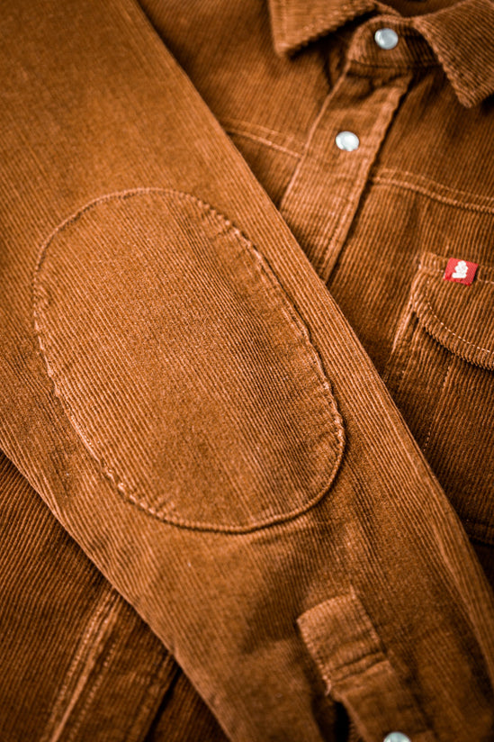 SALVAGE STOCK &SONS Sunday Shirt Corduroy Tan