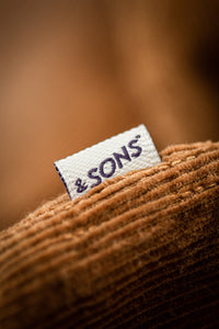 SALVAGE STOCK &SONS Sunday Shirt Corduroy Tan