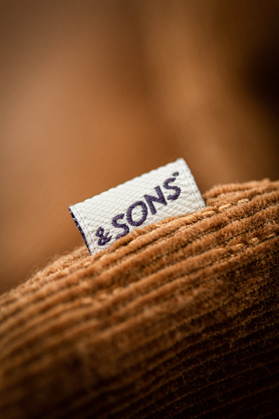 SALVAGE STOCK &SONS Sunday Shirt Corduroy Tan