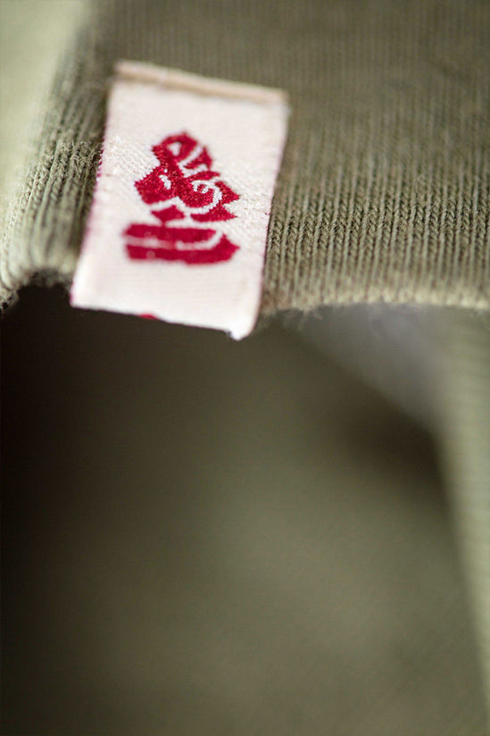 The New Elder Henley Shirt Army Green