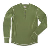 The New Elder Henley Shirt Army Green