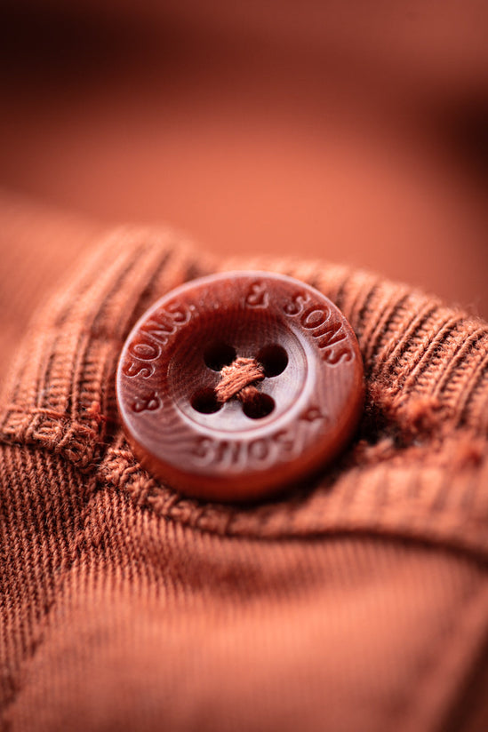 &SONS The New Elder Henley Shirt Auburn