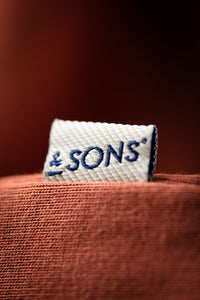 &SONS The New Elder Henley Shirt Auburn