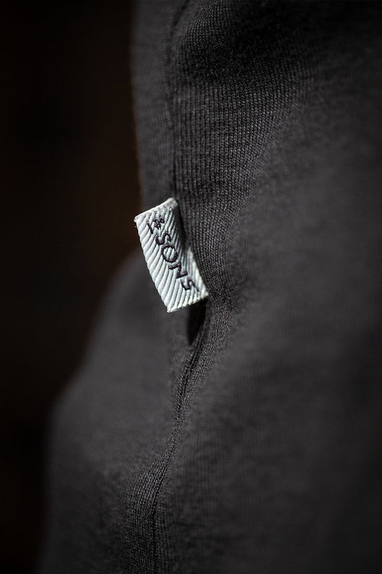 The New Elder Henley Shirt Black