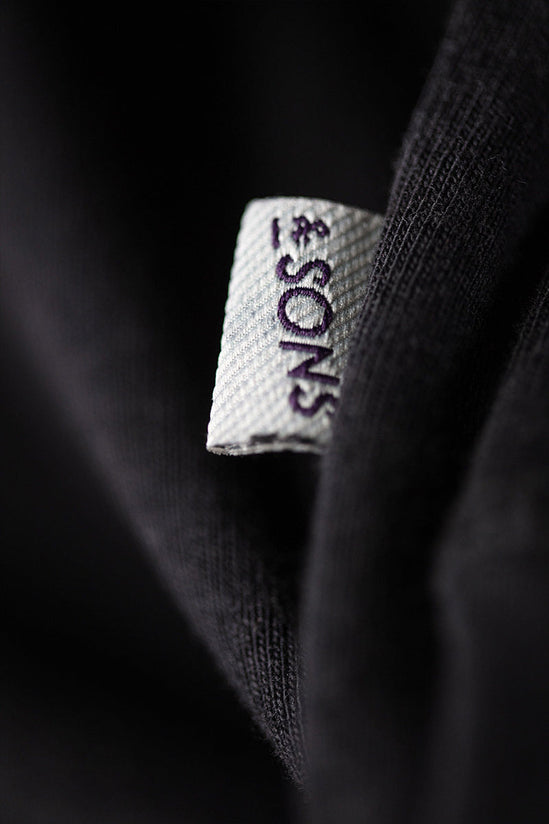 The New Elder Henley Shirt Black