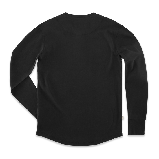 The New Elder Henley Shirt Black