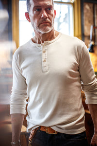 Elder Henley Long Sleeve 2 Pack - x2 Raw