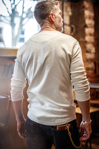 Elder Henley Long Sleeve 2 Pack - x2 Raw