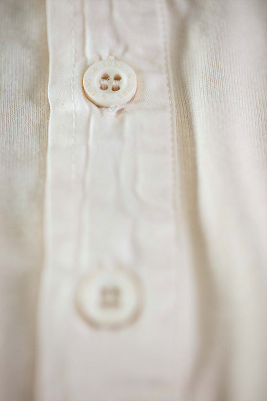 The New Elder Henley Short Sleeve Shirt Raw