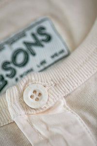 The New Elder Henley Short Sleeve Shirt Raw