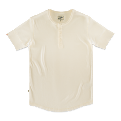 The New Elder Henley Short Sleeve Shirt Raw