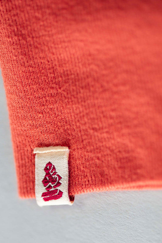 SALVAGE STOCK The New Elder Henley Shirt Red