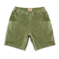 SALVAGE STOCK Arch Rock Shorts Green
