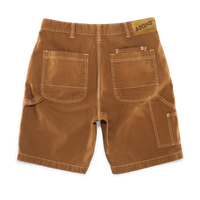 SALVAGE STOCK Lord Canvas Shorts Brown