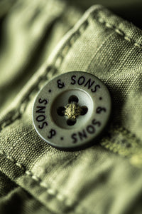 SALVAGE STOCK Arch Rock Shorts Green