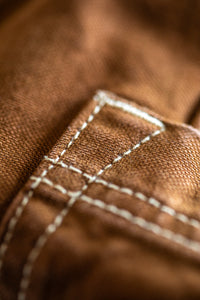 SALVAGE STOCK Lord Canvas Shorts Brown
